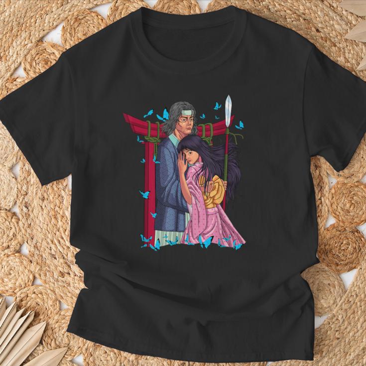 日本の神 イザナギとイザナミ Tシャツ 高齢者への贈り物