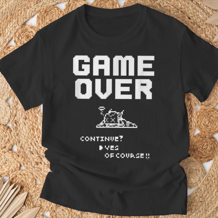 株式会社悪の秘密結社 復刻コンティニュー Tシャツ 高齢者への贈り物