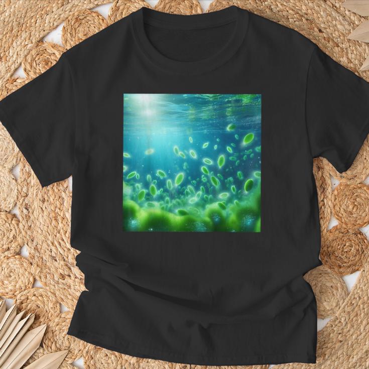 植物プランクトン 動物プランクトン バクテリオプランクトン Tシャツ 高齢者への贈り物