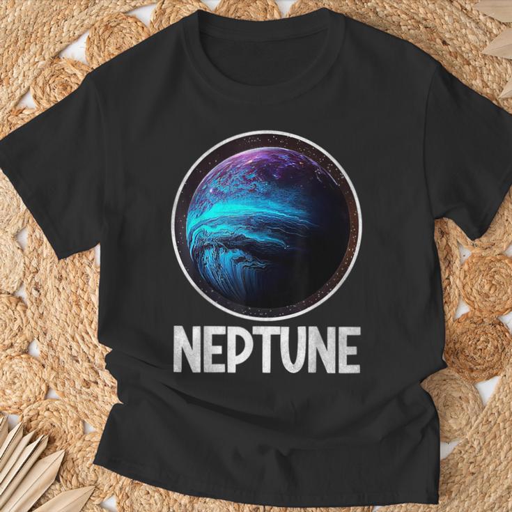 海王星 惑星 太陽系 天文学 Tシャツ 高齢者への贈り物