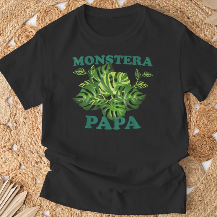 父の日に贈る「モンステラパパ Tシャツ 高齢者への贈り物