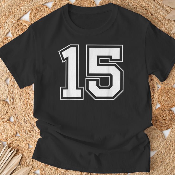 番号15 Tシャツ 高齢者への贈り物