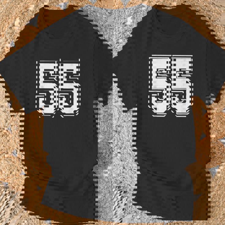 番号55 Tシャツ 高齢者への贈り物