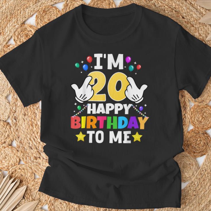 私は20歳です。お誕生日おめでとう、面白い20歳の誕生日 Tシャツ 高齢者への贈り物