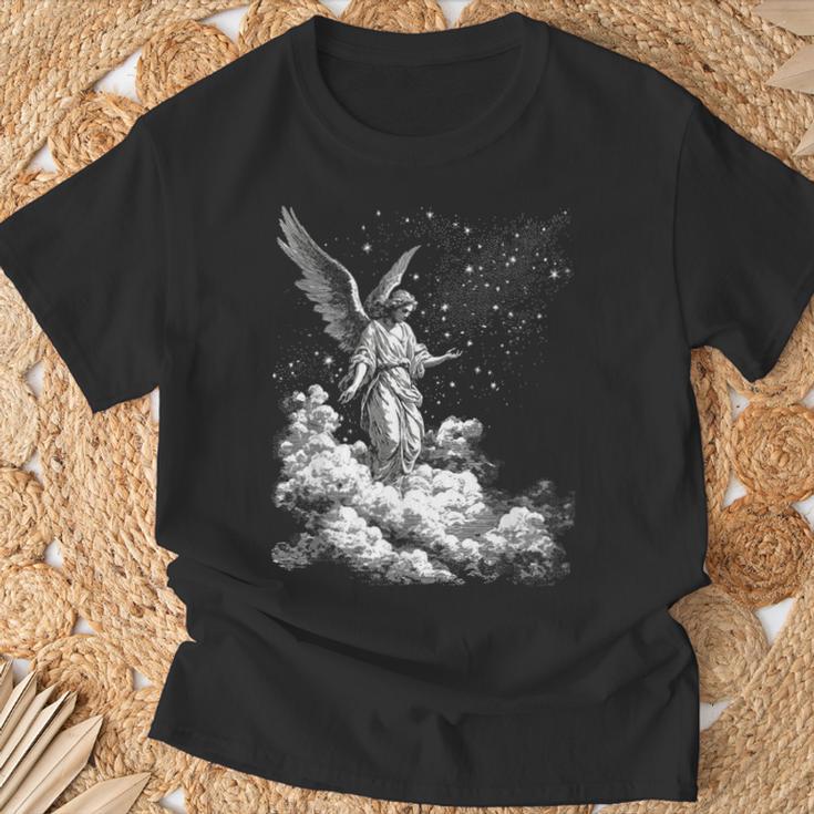 聖なる天使 シェムハメフォラッシュ ラファエル Tシャツ 高齢者への贈り物