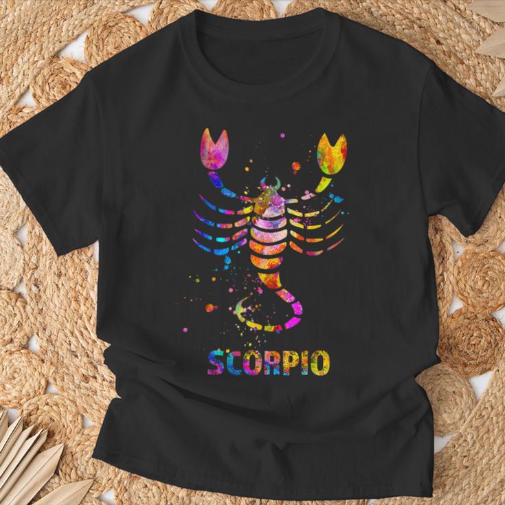 蠍座の星座 Tシャツ 高齢者への贈り物
