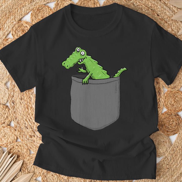 袋入りクロコダイル Tシャツ 高齢者への贈り物