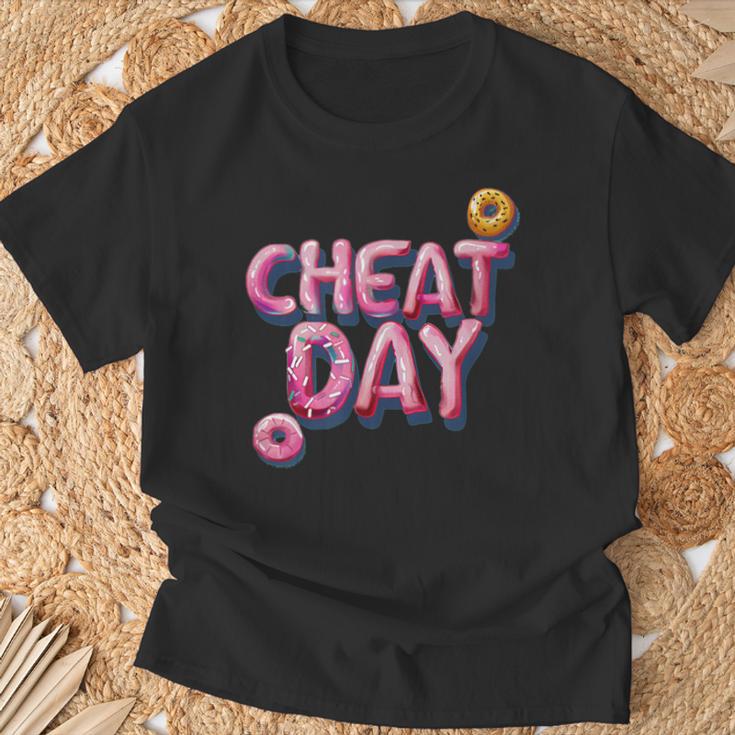 面白いチートデイスピーチ Tシャツ 高齢者への贈り物