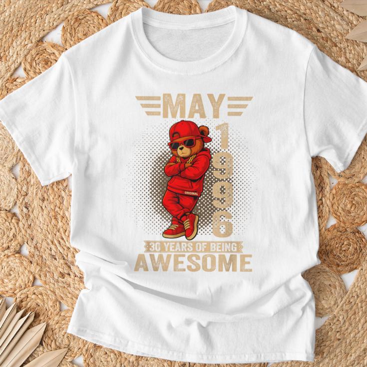5月30日 誕生日 男性 女性 1996年 素晴らしいテディベア Tシャツ 高齢者への贈り物