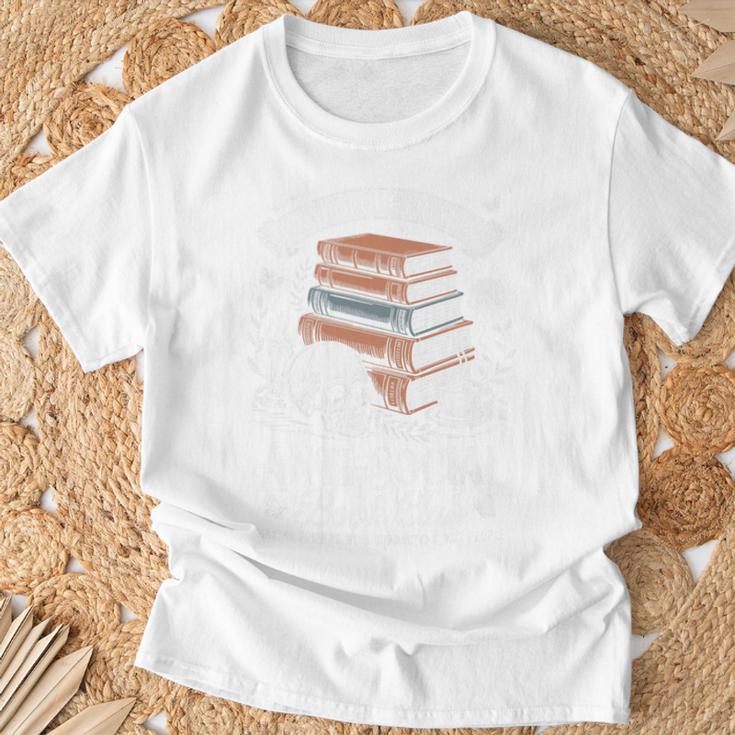 Anti-Social Book Club Reader Books & Coffee Dark Academia Premium Tri-Blend T-Shirt Gifts for Old Men