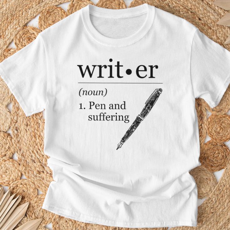 Author Book Writer Journalist Novelist T-Shirt Gifts for Old Men Author Book Writer Journalist Novelist T-Shirt Gifts for Old Men