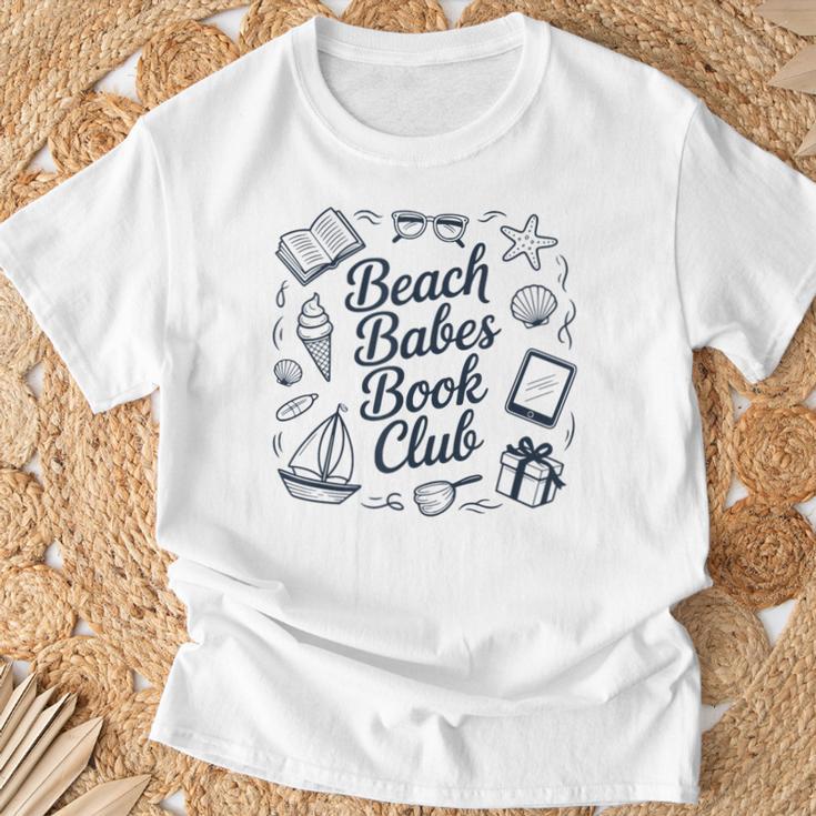 Beach Babes Book Club T-Shirt Gifts for Old Men