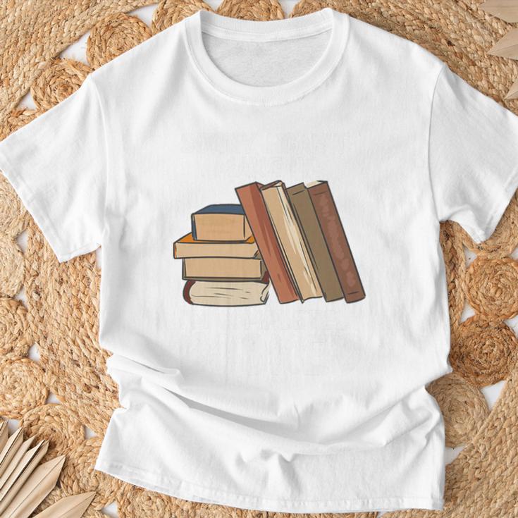 Book Fans Sorry I Can't Make It I'm Completely Booked Reader Premium Tri-Blend T-Shirt Gifts for Old Men