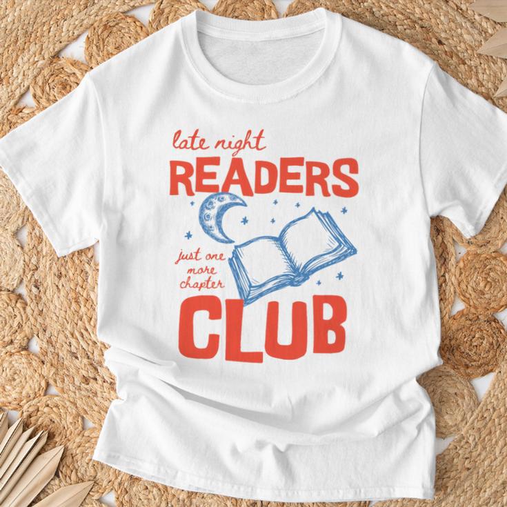 Book Late Night Readers Club Bookish Bookworm Reading Premium Tri-Blend T-Shirt Gifts for Old Men Book Late Night Readers Club Bookish Bookworm Reading Premium Tri-Blend T-Shirt Gifts for Old Men