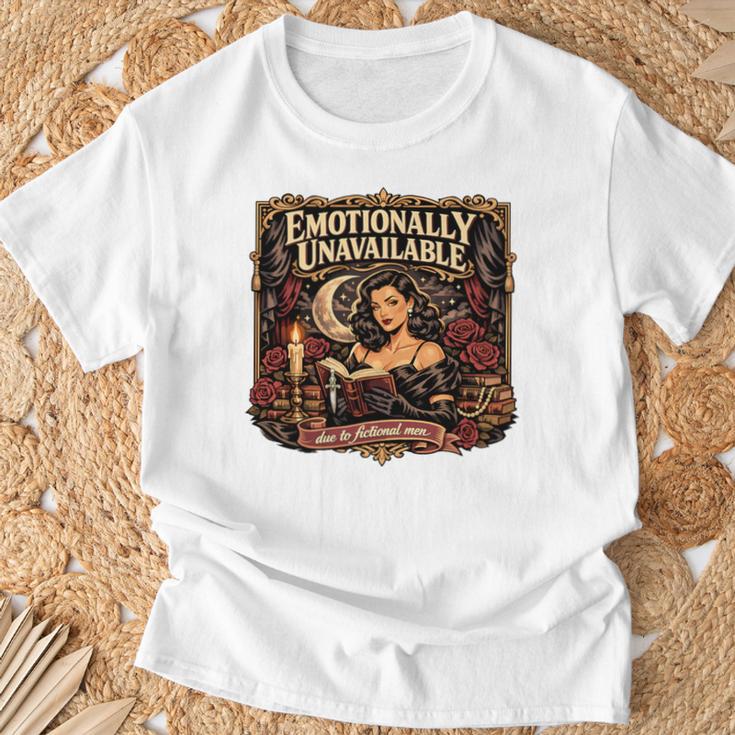 Book Reading Outfit Woman Thriller Merch Dark Romance Reader Premium Tri-Blend T-Shirt Gifts for Old Men