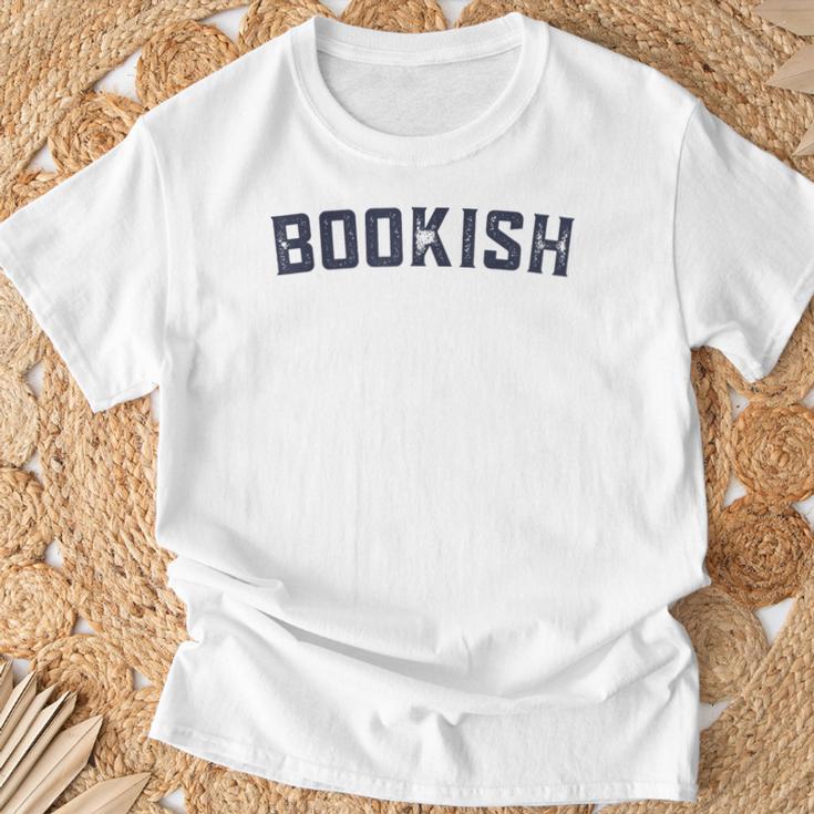 Bookish Book For Nerd Book Lover Bookworm Librarian Bookish T-Shirt Gifts for Old Men