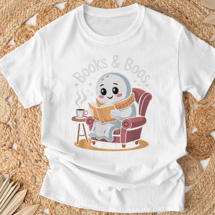 Books And Boos Reading Ghost Premium Tri-Blend T-Shirt Gifts for Old Men Books And Boos Reading Ghost Premium Tri-Blend T-Shirt Gifts for Old Men