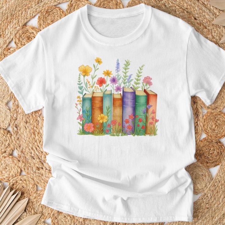 Booktrovert Book Reader Book Nerd Book Reading Lover Premium Tri-Blend T-Shirt Gifts for Old Men