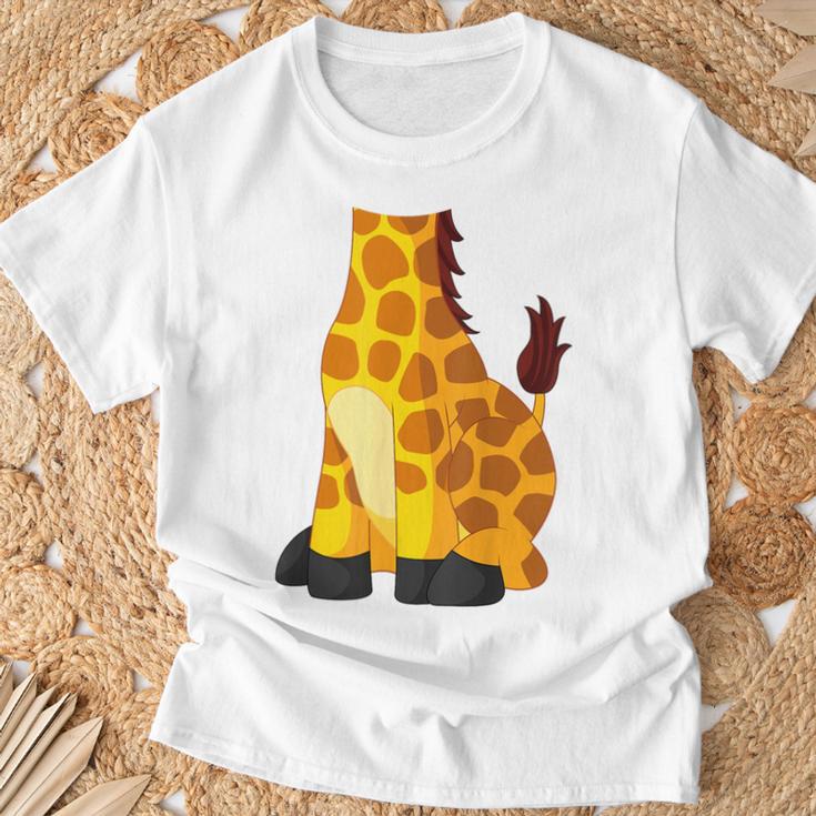 Camisa De Jirafa Para Adultos Niños Hombres Es Disfraz De Jirafa Camiseta unisex Regalos para ancianos
