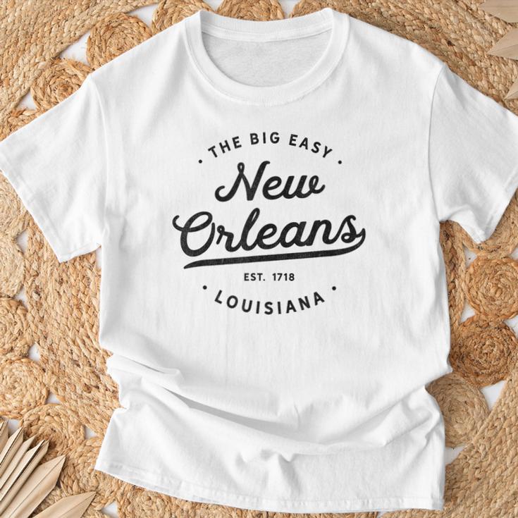 Classic Retrointage New Orleans Louisiana Usa Big Easy Tシャツ 高齢者への贈り物