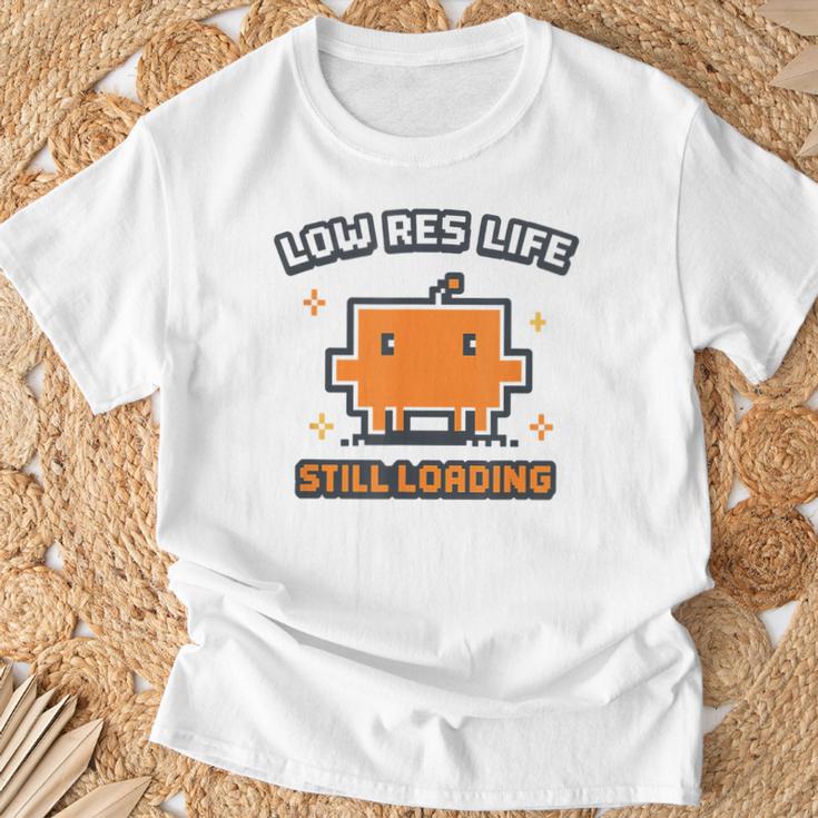 Claude Code Developer ゲーマー 読み込み画面 Clawd Res Tシャツ 高齢者への贈り物