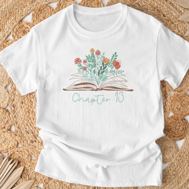 Cute 13th Birthday Chapter 13 Official Teenager Book Lover T-Shirt Gifts for Old Men Cute 13th Birthday Chapter 13 Official Teenager Book Lover T-Shirt Gifts for Old Men