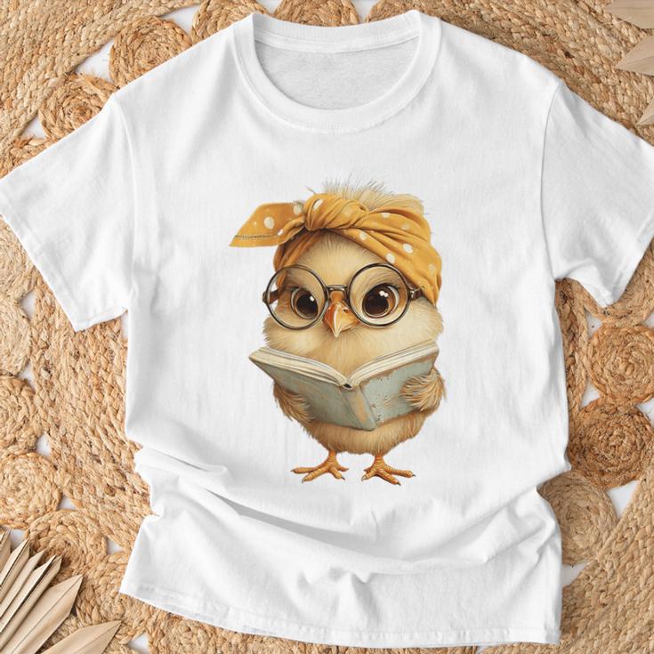 Cute Chick Reading Book Bandana Premium Tri-Blend T-Shirt Gifts for Old Men Cute Chick Reading Book Bandana Premium Tri-Blend T-Shirt Gifts for Old Men