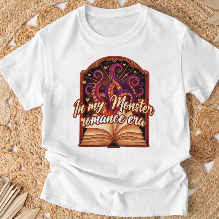 Dark Romance Smut Reader Spicy Book In My Monster Romance T-Shirt Gifts for Old Men