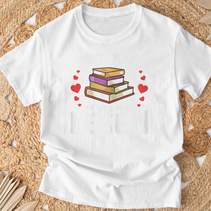 Die Tut Nix Die Will Nur Books Reading Reading T-Shirt Gifts for Old Men