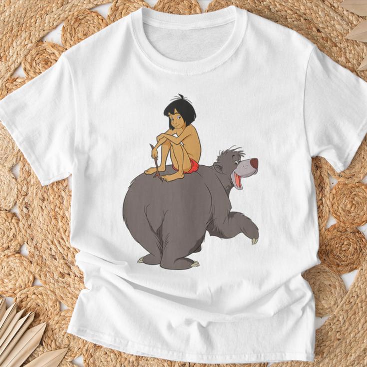 Disney The Jungle Book Mowgli And Baloo Chillin T-Shirt Gifts for Old Men Disney The Jungle Book Mowgli And Baloo Chillin T-Shirt Gifts for Old Men