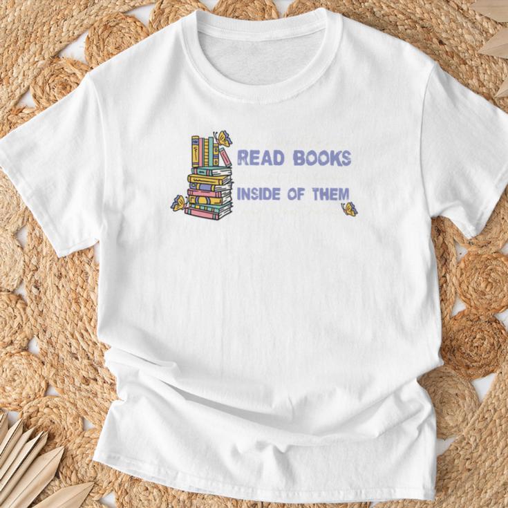 I Don't Want To Just Read Books Literature Reading T-Shirt Gifts for Old Men I Don't Want To Just Read Books Literature Reading T-Shirt Gifts for Old Men