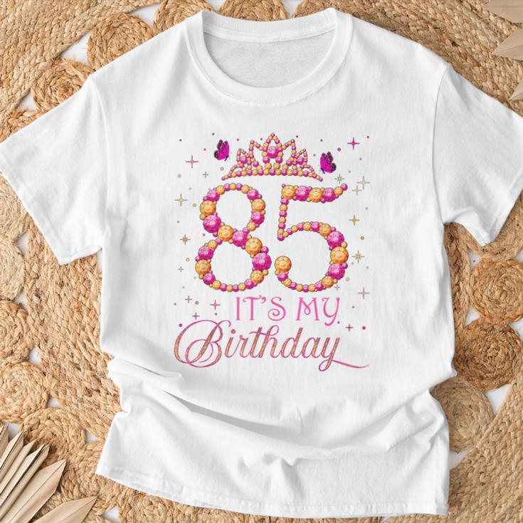 Es Mi 85 Cumpleaños Regalo 85 Años Cumpleaños Reina Camiseta unisex Regalos para ancianos