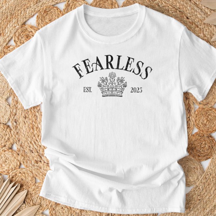 Fearless Est 2025 Powerless Book Fantasy Bookish T-Shirt Gifts for Old Men Fearless Est 2025 Powerless Book Fantasy Bookish T-Shirt Gifts for Old Men