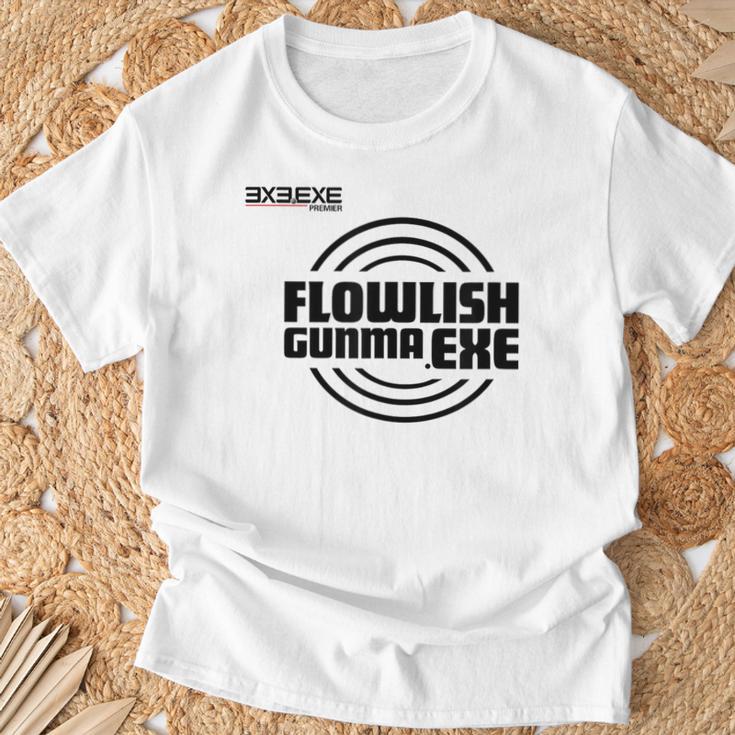 Flowlish GunmaExe_3_髙橋芙由子 Tシャツ 高齢者への贈り物