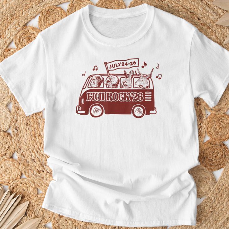 Fuji Rock 2026 Animal Amazon Limited Yellow Tシャツ 高齢者への贈り物