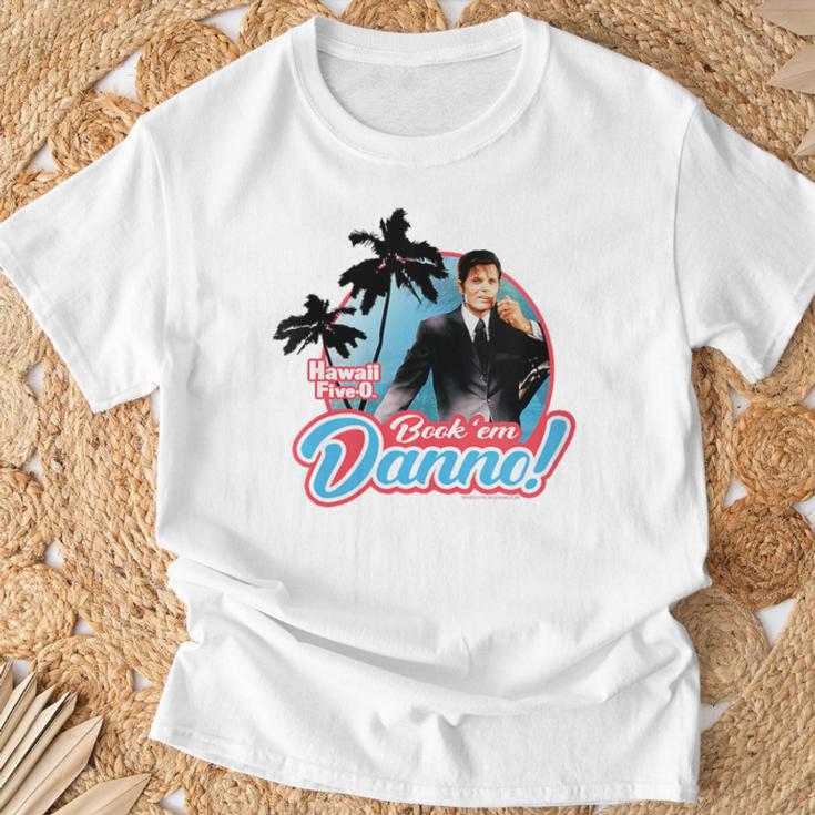 Hawaii Five-0 Book'Em Danno T-Shirt Gifts for Old Men