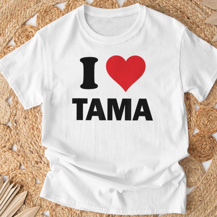 I Heart Tama Japan Love 日本土産 Tシャツ 高齢者への贈り物