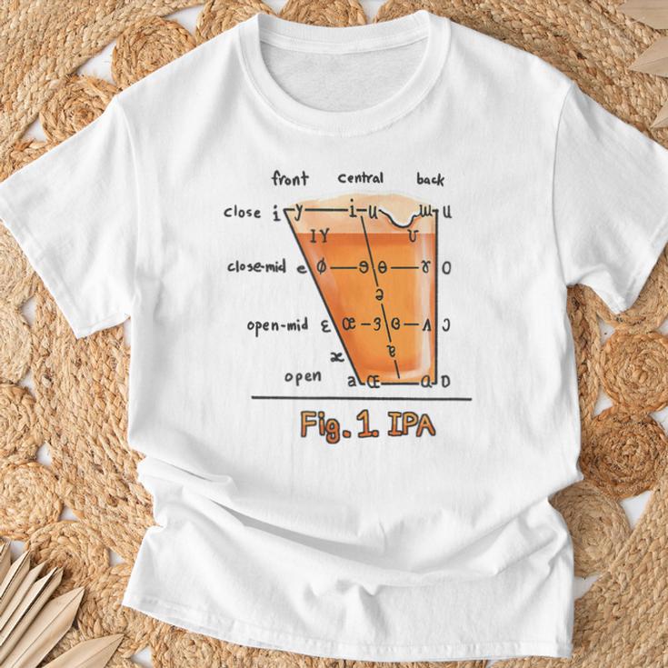 Ipa 言語学 面白い国際音声アルファベット Tシャツ 高齢者への贈り物