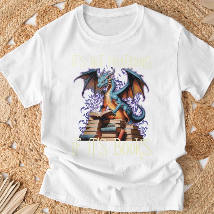It's Not Hoarding If It's Books Reading Bookworm Reader T-Shirt Gifts for Old Men It's Not Hoarding If It's Books Reading Bookworm Reader T-Shirt Gifts for Old Men