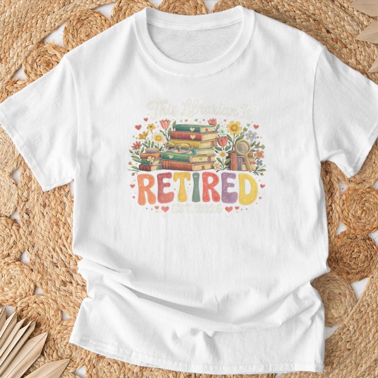 This Librarian Is Retired 2026 Book Lover Retirement Reading Premium Tri-Blend T-Shirt Gifts for Old Men This Librarian Is Retired 2026 Book Lover Retirement Reading Premium Tri-Blend T-Shirt Gifts for Old Men