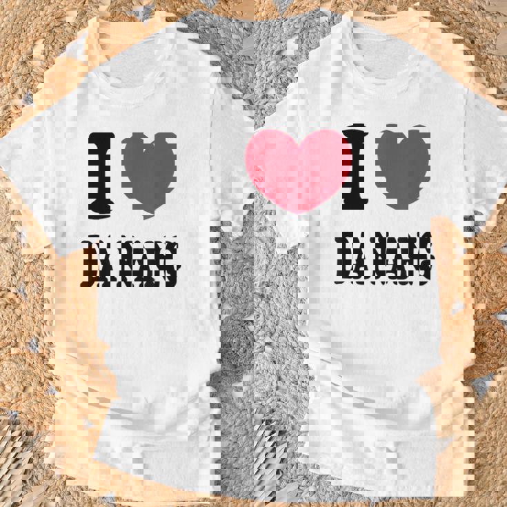 I Love Da Nang ダナンが大好きです Tシャツ 高齢者への贈り物