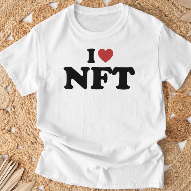 I Love Nft Tシャツ 高齢者への贈り物