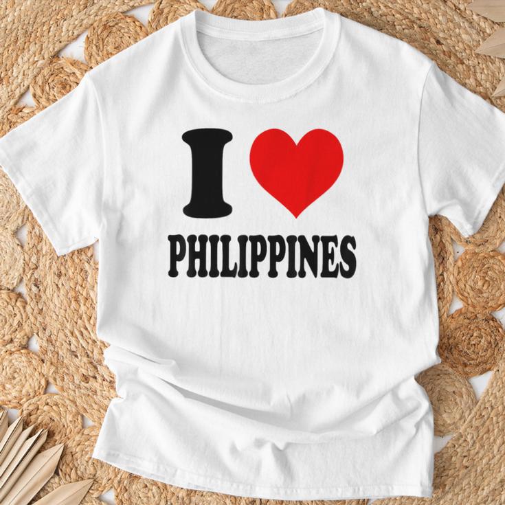 I Love Philippines フィリピン Tシャツ 高齢者への贈り物