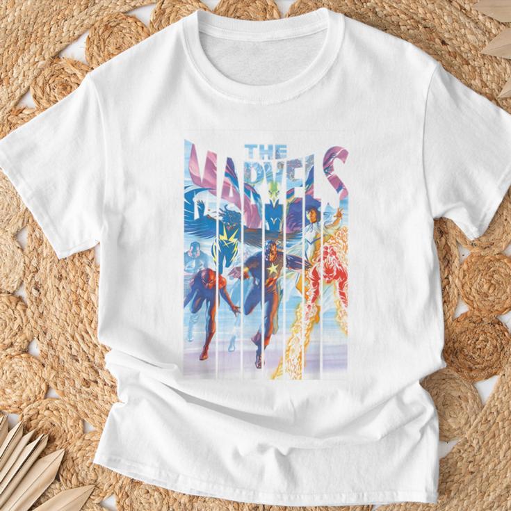 Marvel The Marvels Comic Book Cover 1 T-Shirt Gifts for Old Men