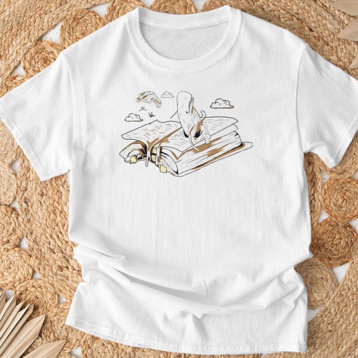 Moby Dick Whale Shirt Literature Book Reader T-Shirt Gifts for Old Men