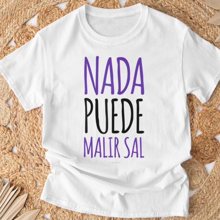 Nada Puede Maliral Divertida Manga Corta Camiseta unisex Regalos para ancianos