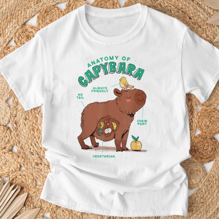 Natural Science Textbook Anatomy Water Pig T-Shirt Gifts for Old Men