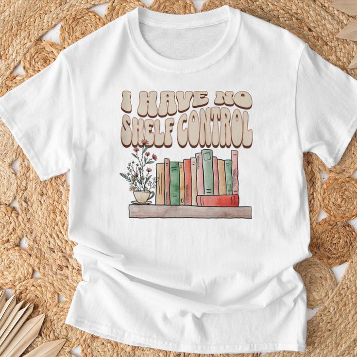 I Have No Shelf Control Bookworm Book Lover Reading T-Shirt Gifts for Old Men I Have No Shelf Control Bookworm Book Lover Reading T-Shirt Gifts for Old Men