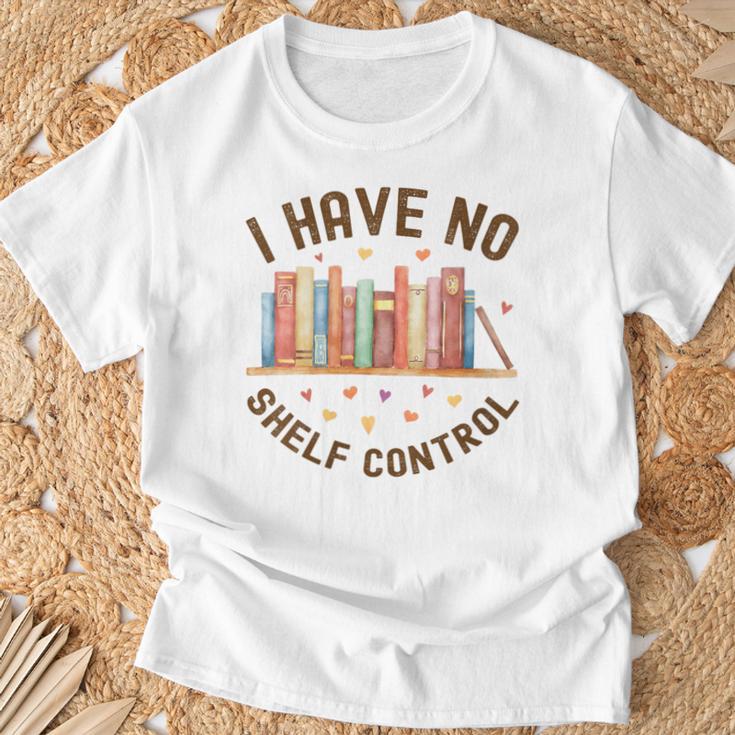 I Have No Shelf Control Librariancore Book Lover T-Shirt Gifts for Old Men I Have No Shelf Control Librariancore Book Lover T-Shirt Gifts for Old Men