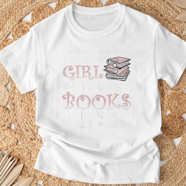 Once Upon A Time There Was A Girl Who Really Loved Books T-Shirt Gifts for Old Men